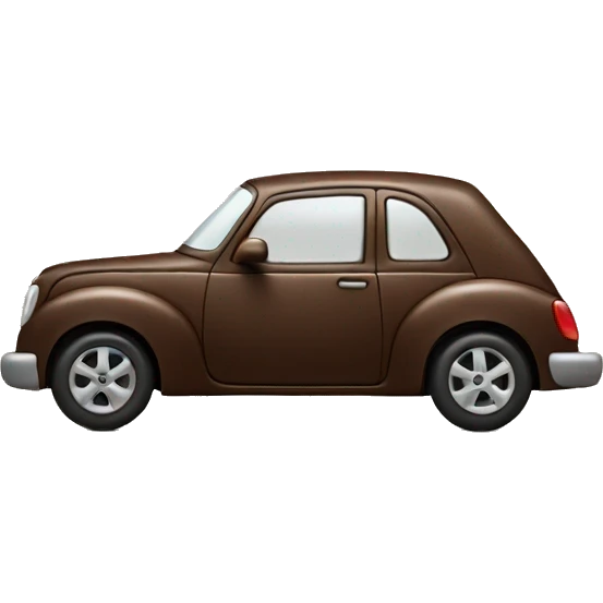 chocolate car emoji