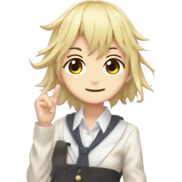 Create emoji of nazuna hiwatashi from BNA no nsfw emoji