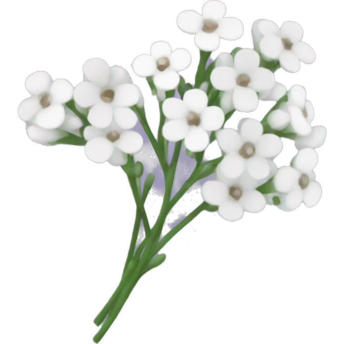 babys breath flowers emoji