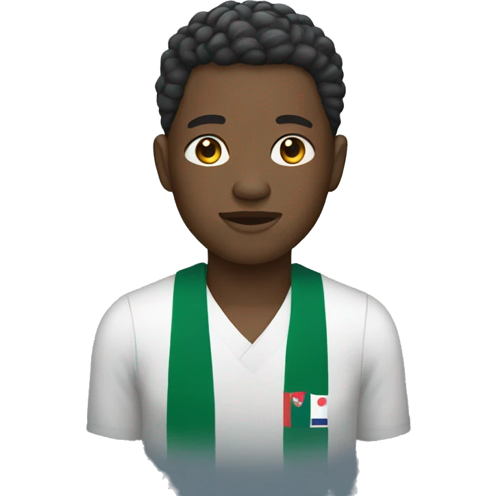 Nigerian going to south korea emoji