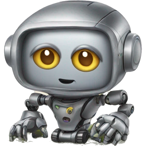 Home robot sweet emoji