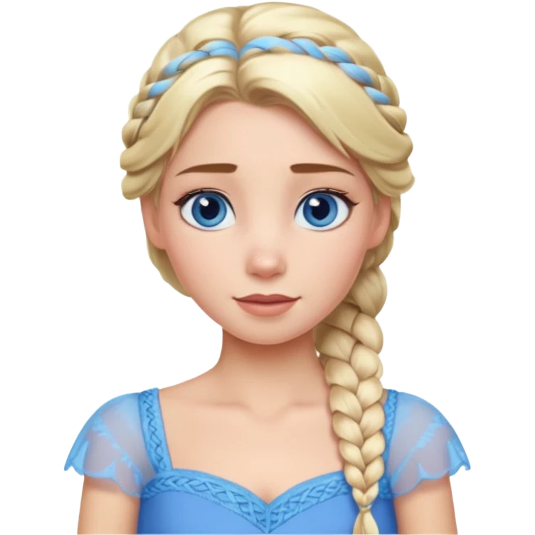 elsa frozen emoji
