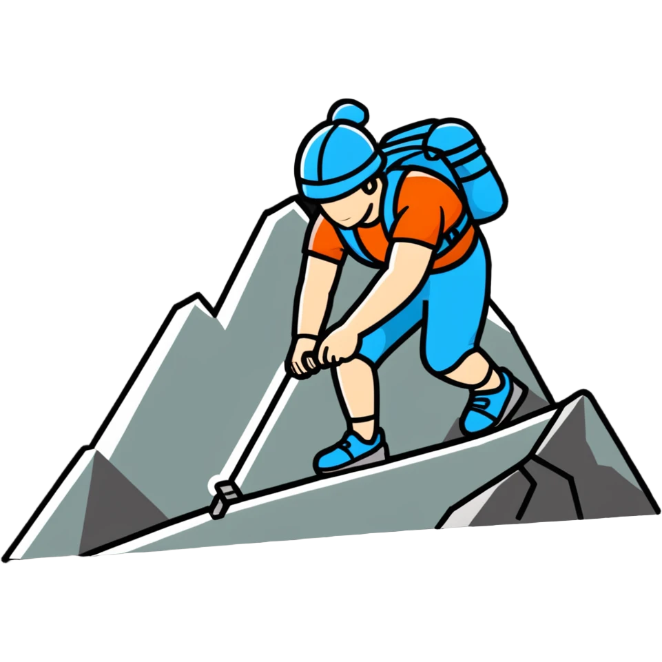 Person doing mountain climber exercise emoji