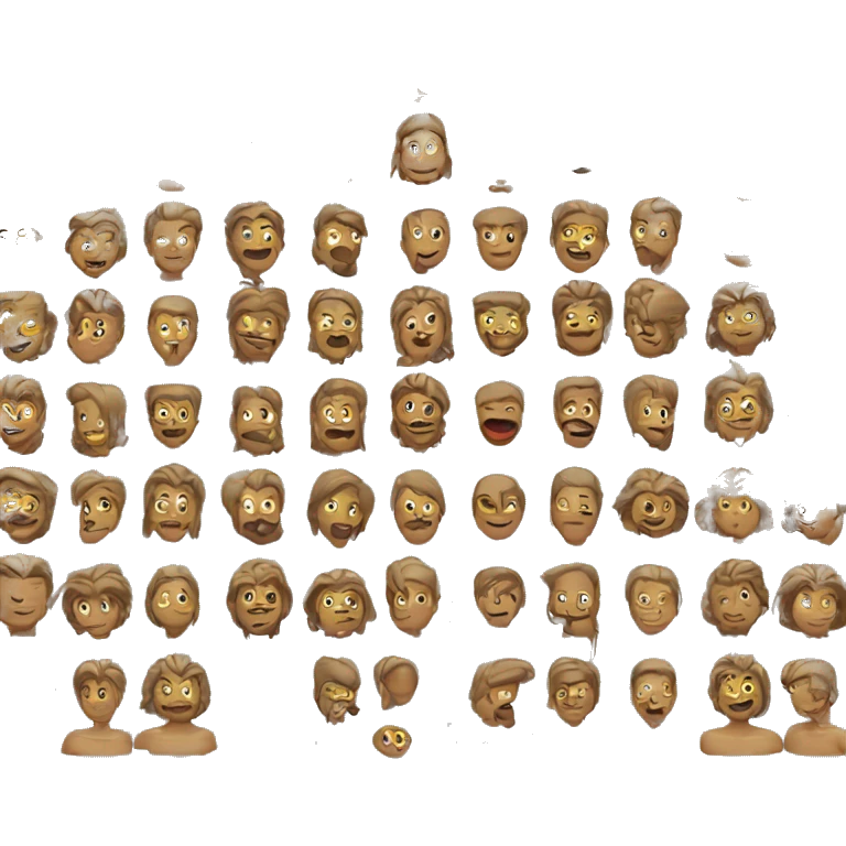 Смайлики в стиле пнг  emoji