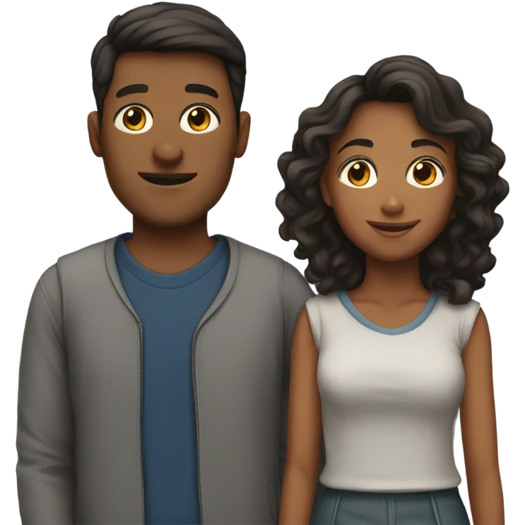 Husband and wife 2 teen sons and a teen daughter  emoji