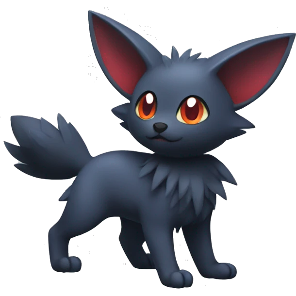 Zorua-Fakémon full body emoji