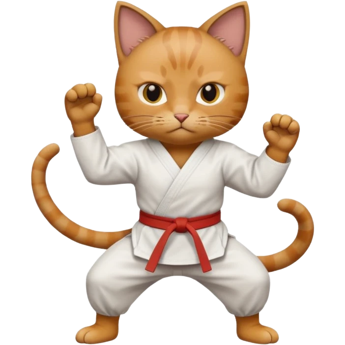 karete yapan hayvan emoji