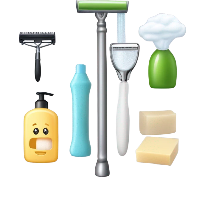 Shit shower shave shine emoji