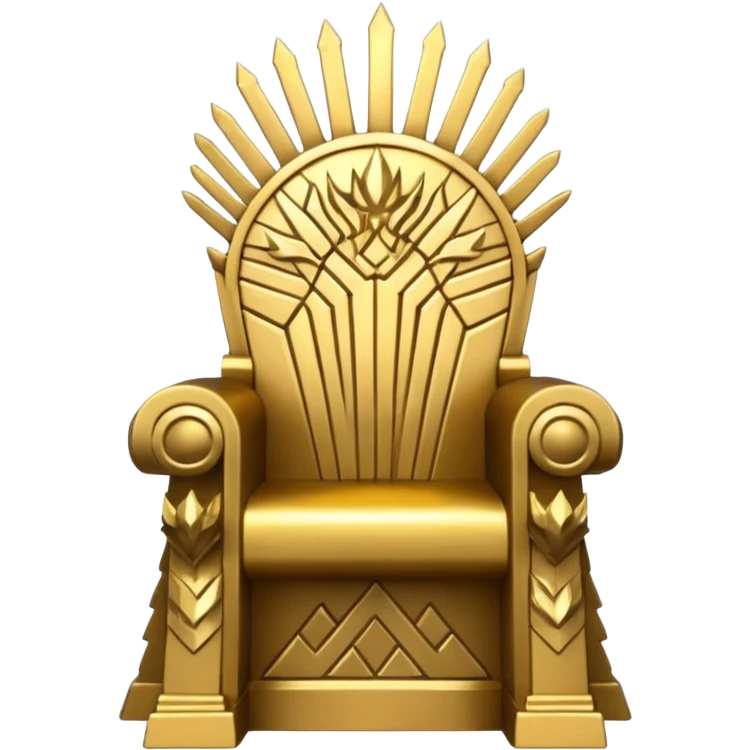 iron gold illuminati throne emoji