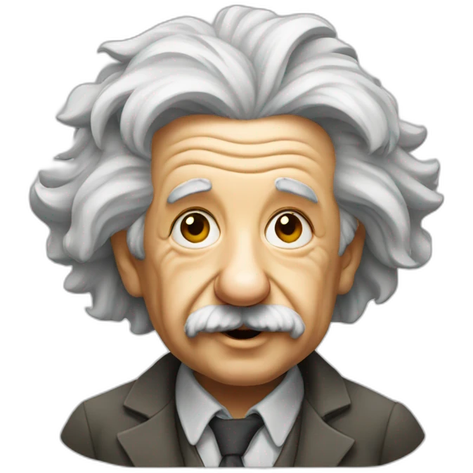 Albert Einstein emoji