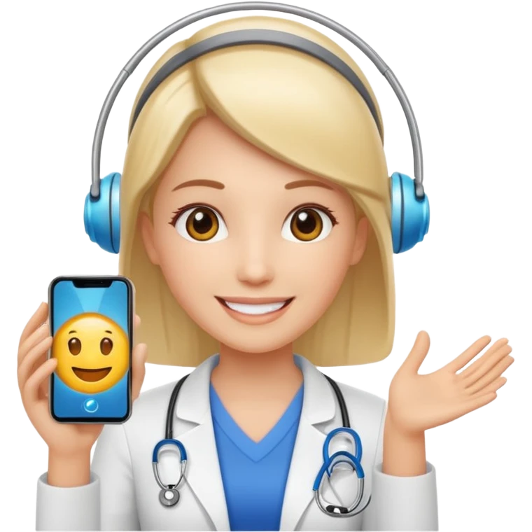 an ai health coach assistant emoji