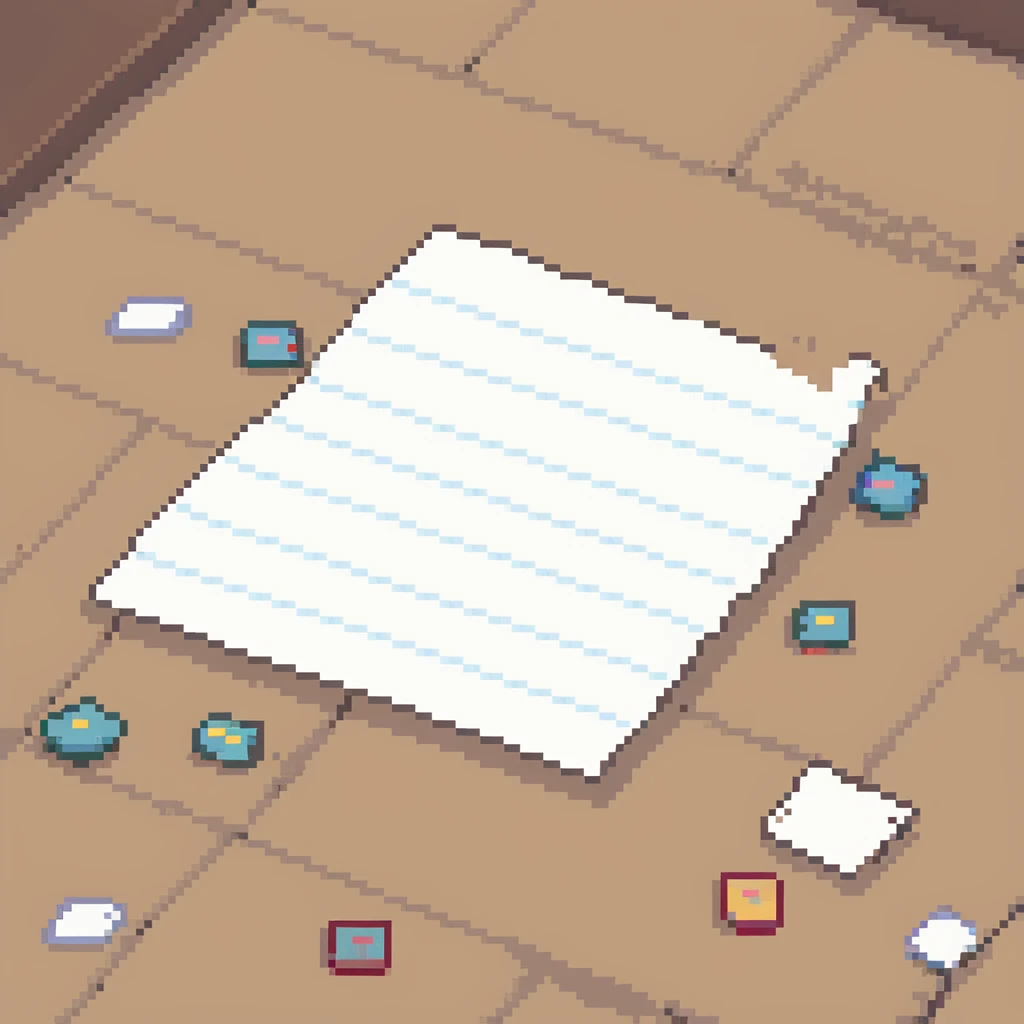 papers on the floor emoji