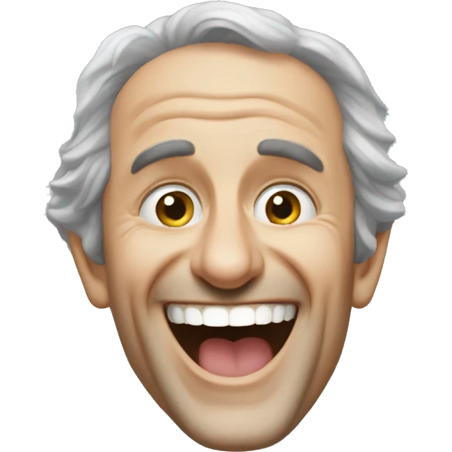 Laughing Alan Prost  emoji