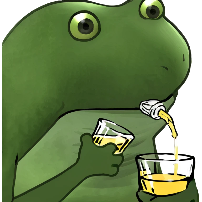 Alcohol shots emoji