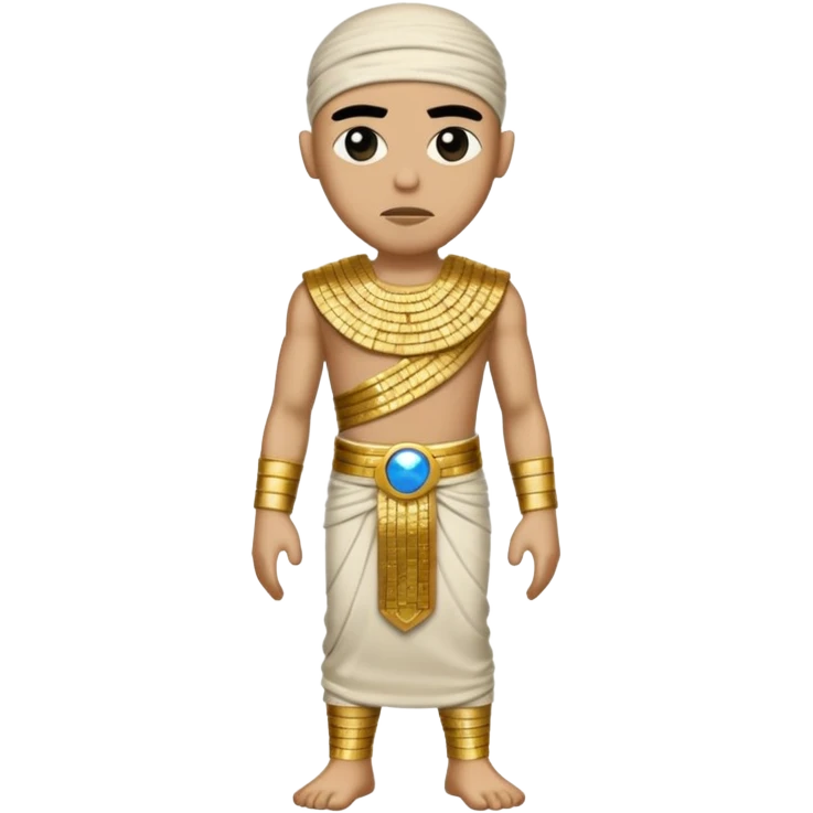 Imhotep The Mummy from Universal Monsters with beige sequin outfit emoji