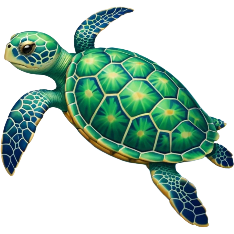 Sea turtle emoji