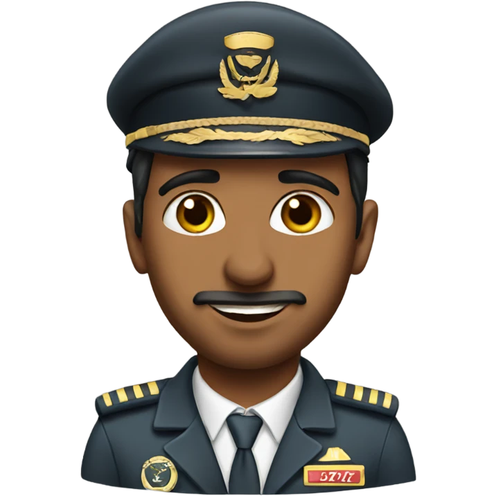 Arab plane pilot  emoji