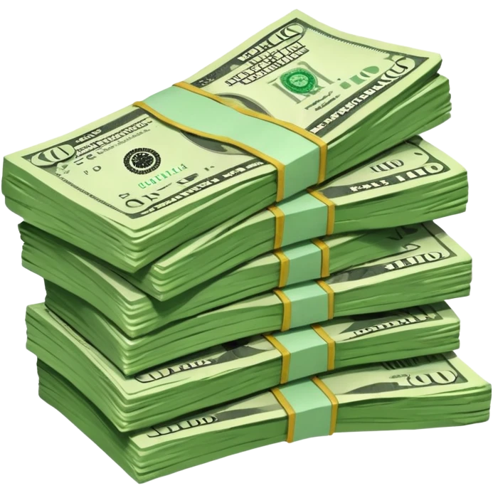 Falling value of the dollar emoji