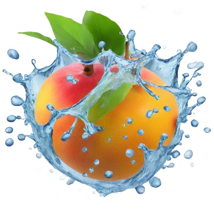 fruit water splash emoji