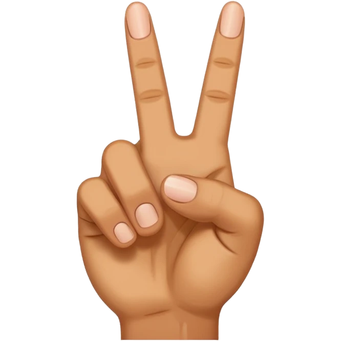 middle finger by side emoji