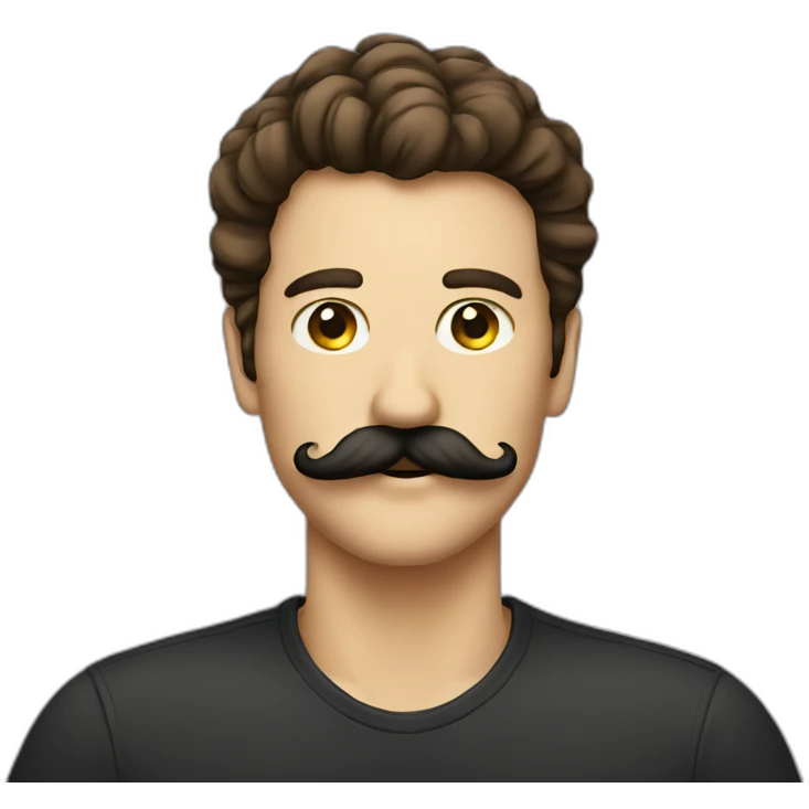 mustache emoji
