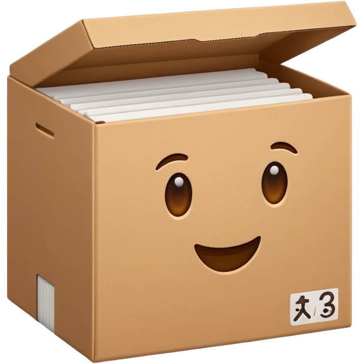 paper box emoji