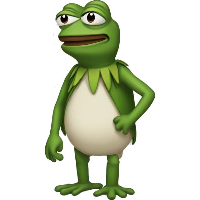 standing pepe emoji