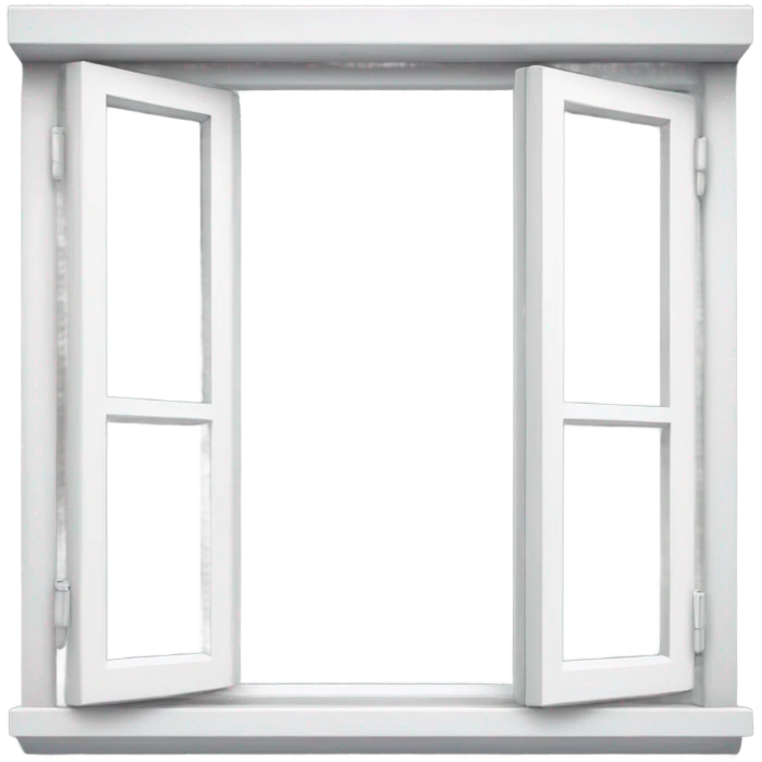 White termopan window  emoji