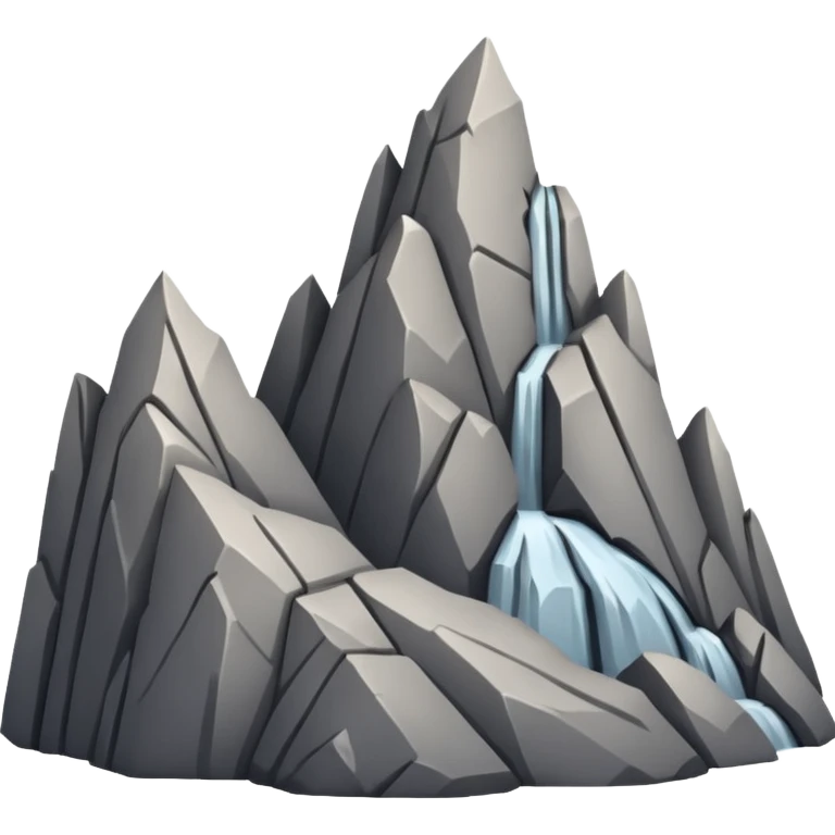 Rocky Mountain, only rock emoji