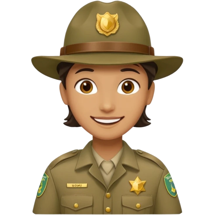 Park Ranger emoji