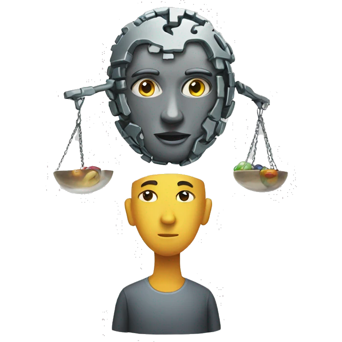 Balancing mind and tech  emoji
