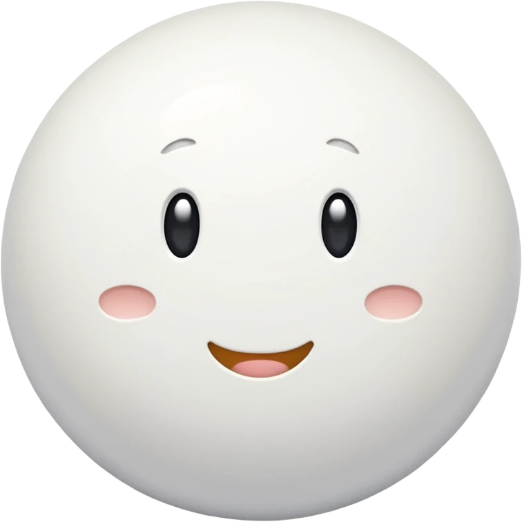 gyosa white ball emoji