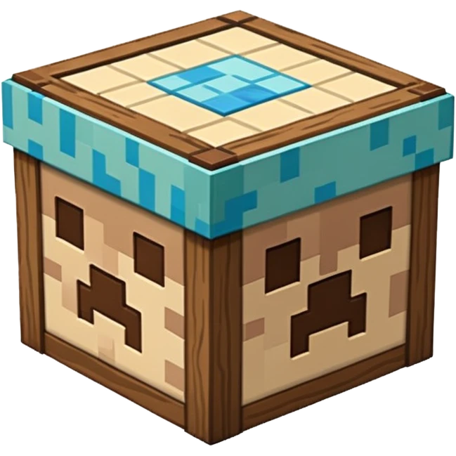 generate minecraft box emoji