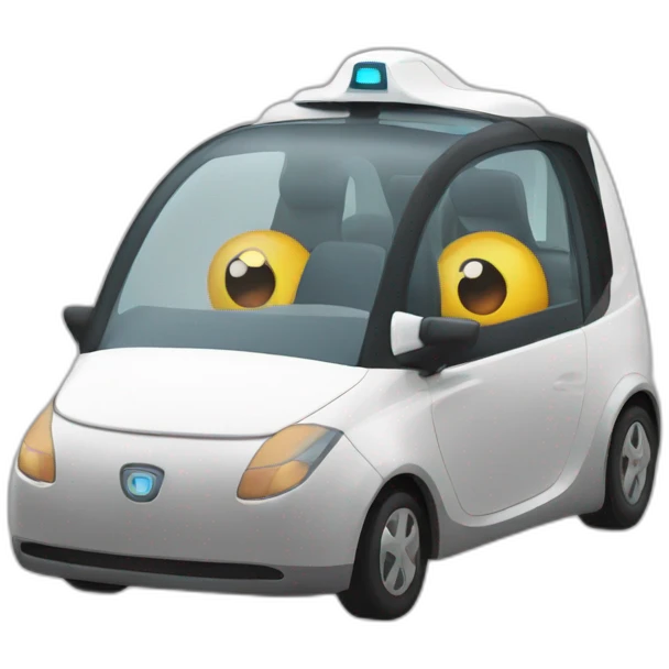 self-driving emoji
