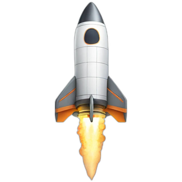 space rocket emoji