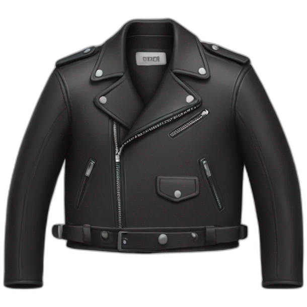 leather jacket  emoji
