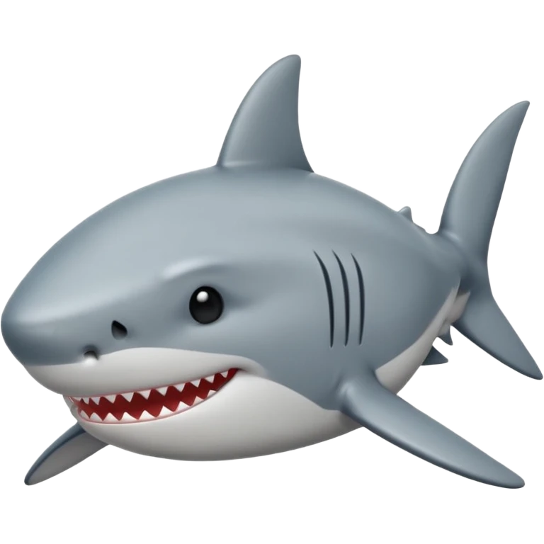 can you make me a shark emoji that’s sighing  emoji