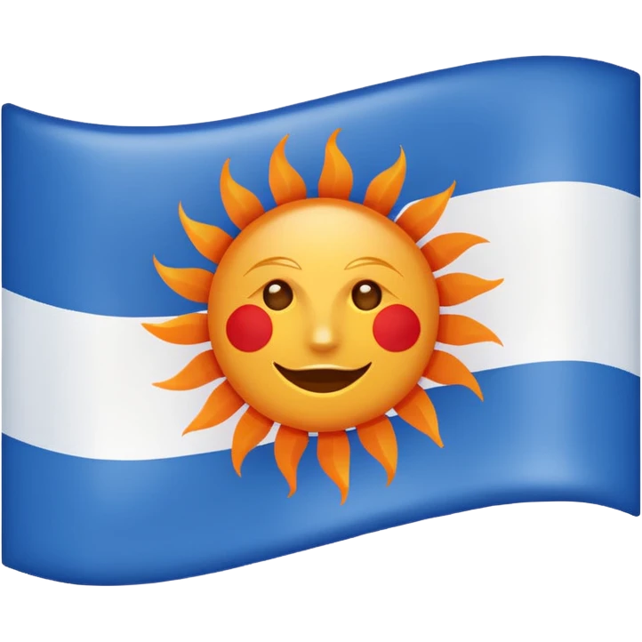 Drapeau Katangais emoji