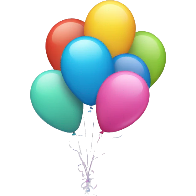 Party balloons emoji
