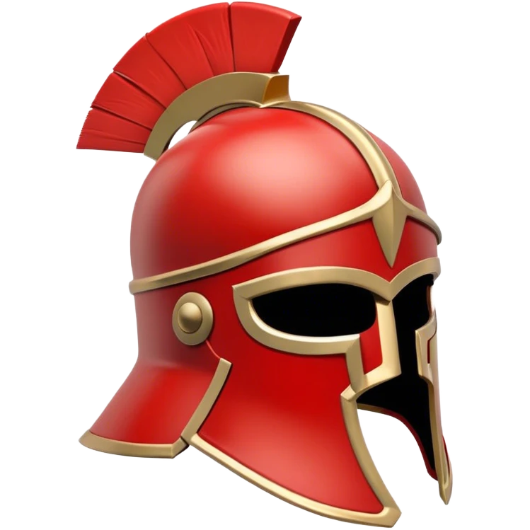 Gladiator Helmet red emoji