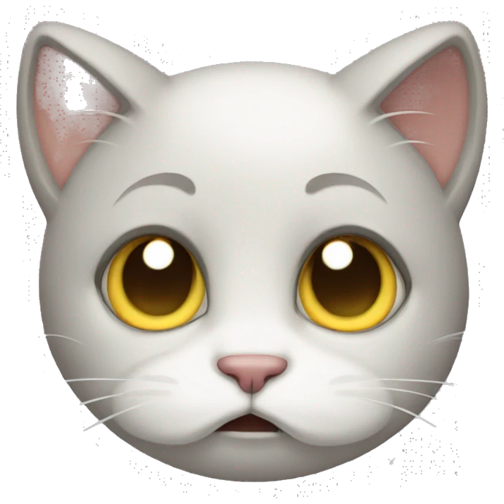 Crying cat emoji