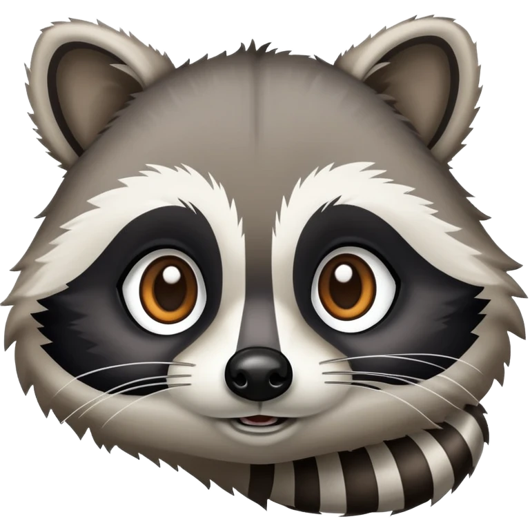 furry raccoon emoji