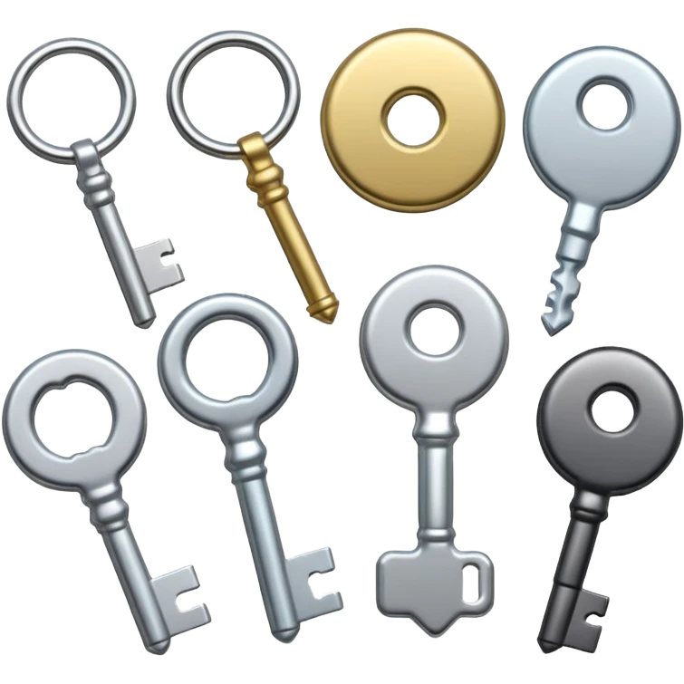 key collection emoji