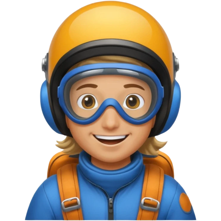 Создай весёлый эмодзи. У нас аэротруба, мы продвигаем аэротрубный спорт, skydive indoor emoji