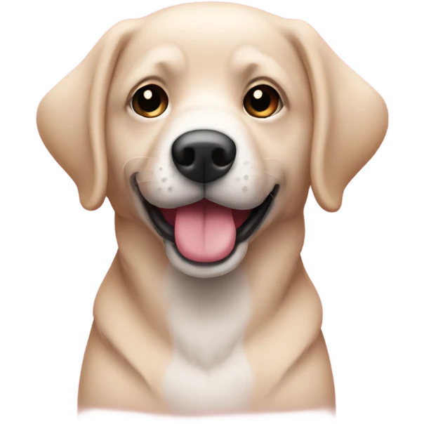 Perro rosa emoji