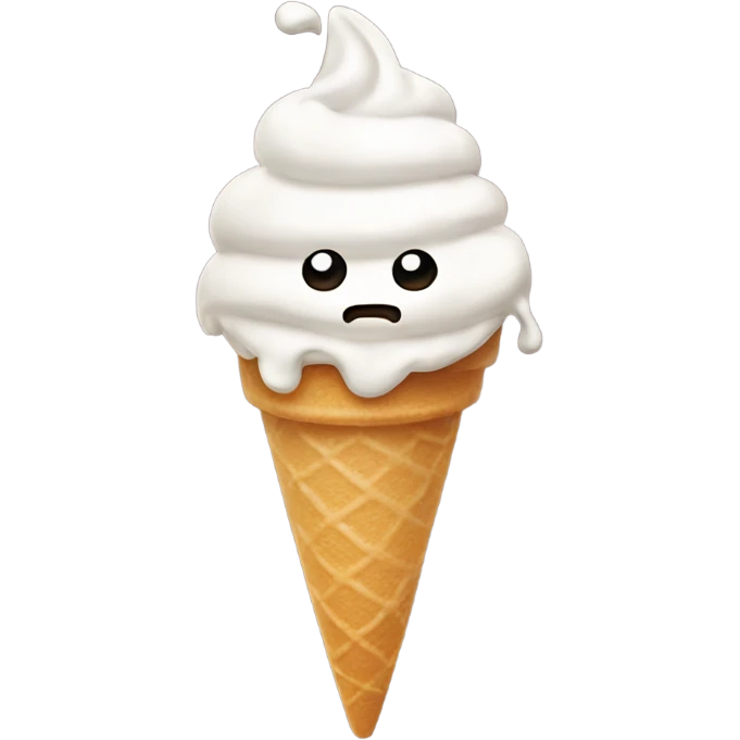 Whip cream emoji