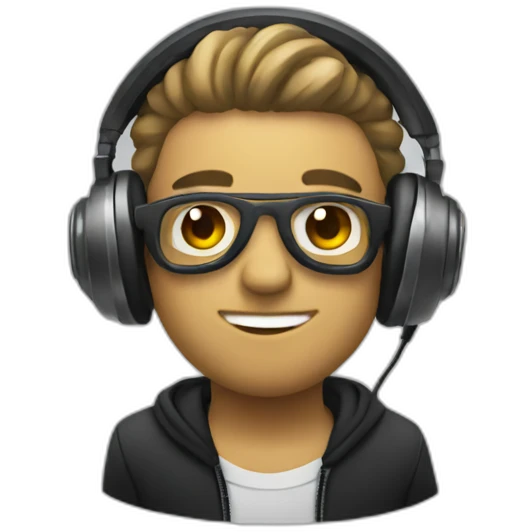 Mono dj emoji