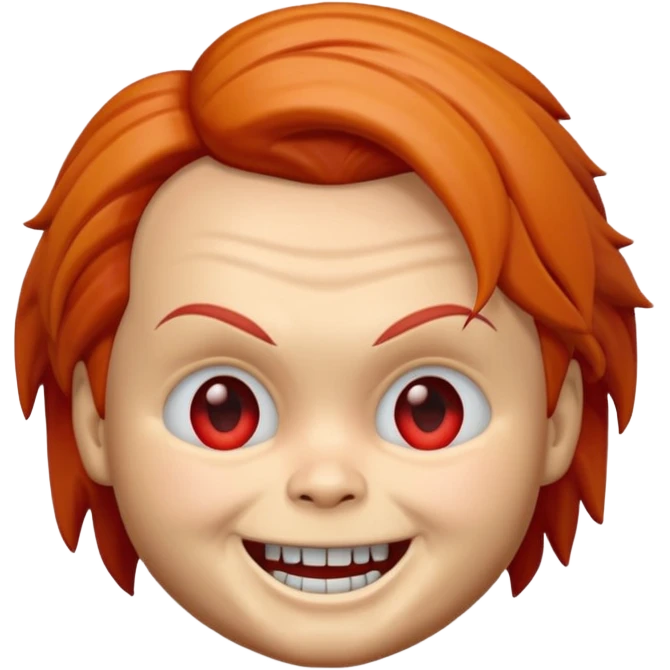 Un emojin de chuky emoji