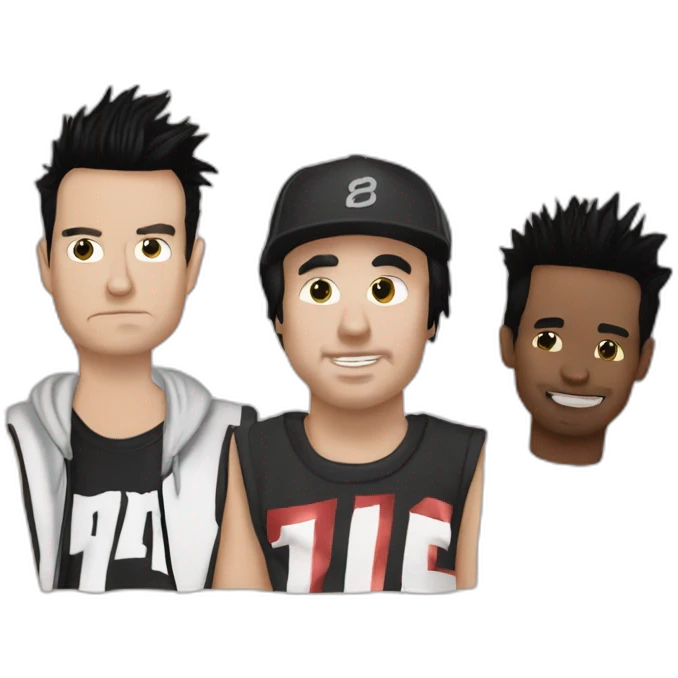 Mark Tom and Travis from blink 182 emoji