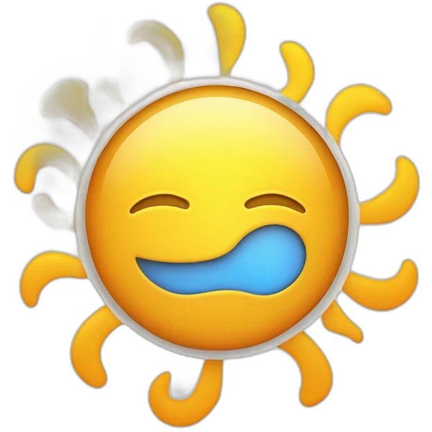 pr solucion solar logo with sun emoji